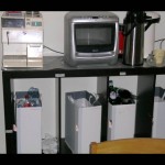 Essen, Trinken und Abfall Entsorgen im Aufenthaltsraum an der Theologischen Fakultät