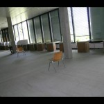 Die Bibliothek des Biozentrums im Umbau