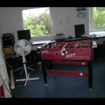 Arbeit und Erholung im Studierendenraum der Informatik