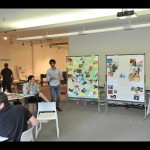 Die drei Gruppen stellten sich gegenseitig ihre Vorstellungen und Wünsche zur Lernumgebung vor