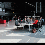 Zentrale Bibliothek der Universität Utrecht, fertiggestellt 2004, Wiel Arets Architects