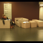 Zwischenraum uf dem Campus der PH Zürich