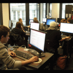 Computer-Einzelarbeitsplätze