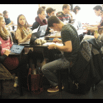 Bei ausgelasteten Lernplätzen in den Prüfungszeiten darf eines nicht fehlen:...