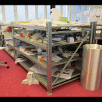 ...mit entsprechender Ablagefläche - Die Fachkultur ist unmittelbar spürbar